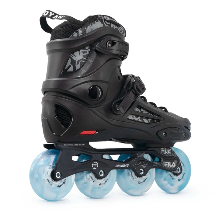 Patins Mikoyan Black Rodas Mellon 80mm Rolamentos Abec9
