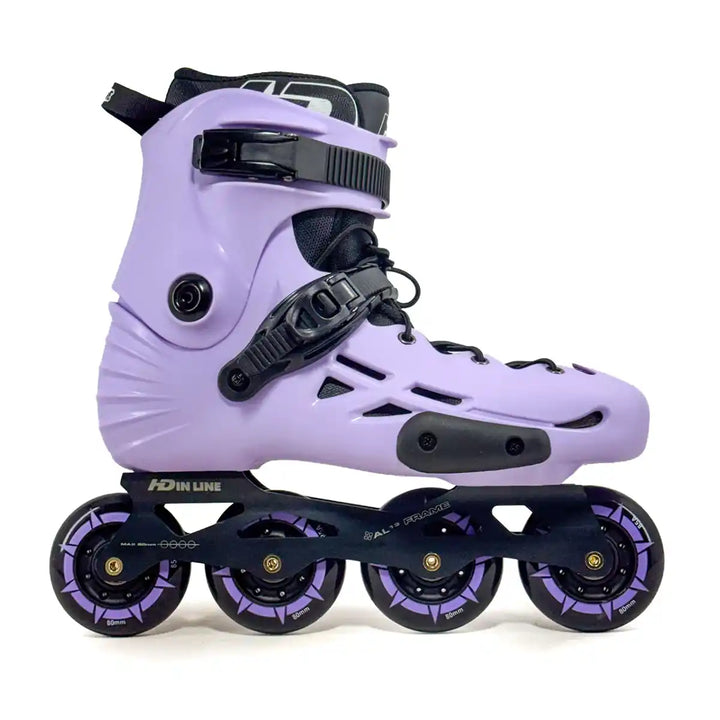 Patins Inline Profissional Micro Mt4 Lavanda Custom HD Inline Tam. 43
