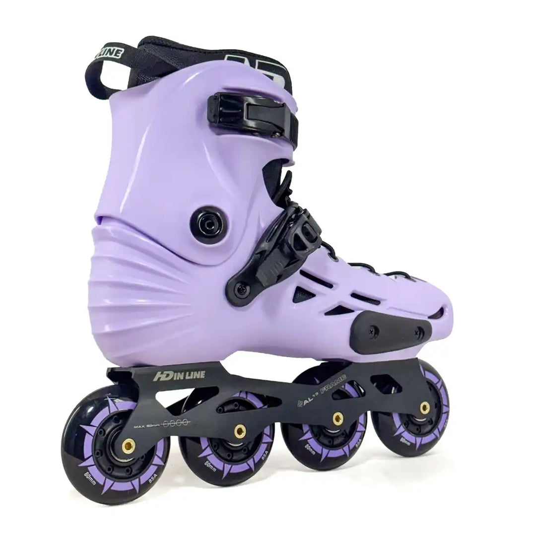 Patins Inline Profissional Micro Mt4 Lavanda Custom HD Inline Tam. 43