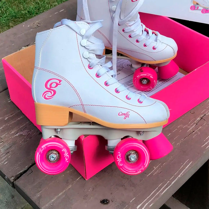 Patins Quad Candy Girl Sabina White - Tamanho 35