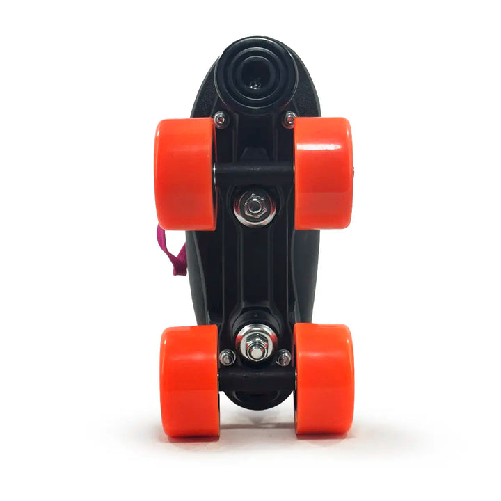 Patins Quad HD Cherry 4 Rodas Tradicional Preto Couro Sintético Tamanho 33