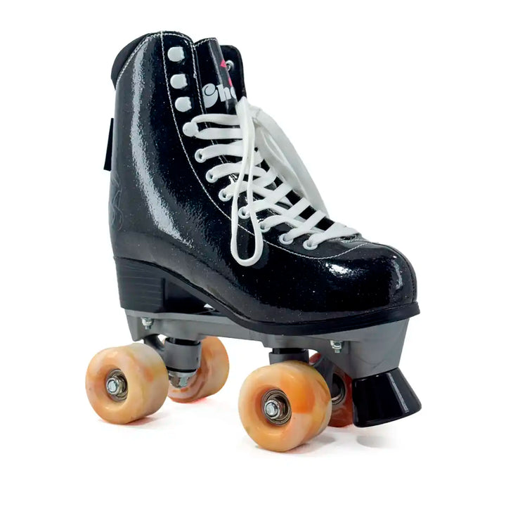 Patins Quad HD Cherry 4 Rodas Tradicional Preto Tamanho 33