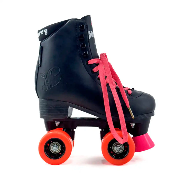 Patins Quad HD Cherry 4 Rodas Tradicional Preto Tamanho 33