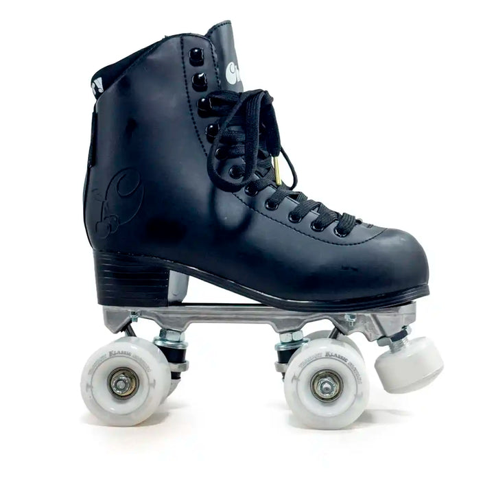 Patins Quad HD Cherry 4 Rodas Tradicional  Preto Base de Alumínio