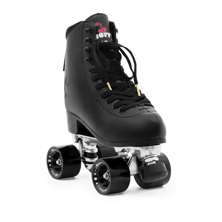 Patins Quad HD Cherry 4 Rodas  Preto Base de Alumínio Tam: 36
