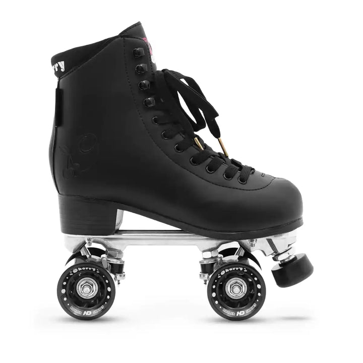 Patins Quad HD Cherry 4 Rodas  Preto Base de Alumínio Tam: 36