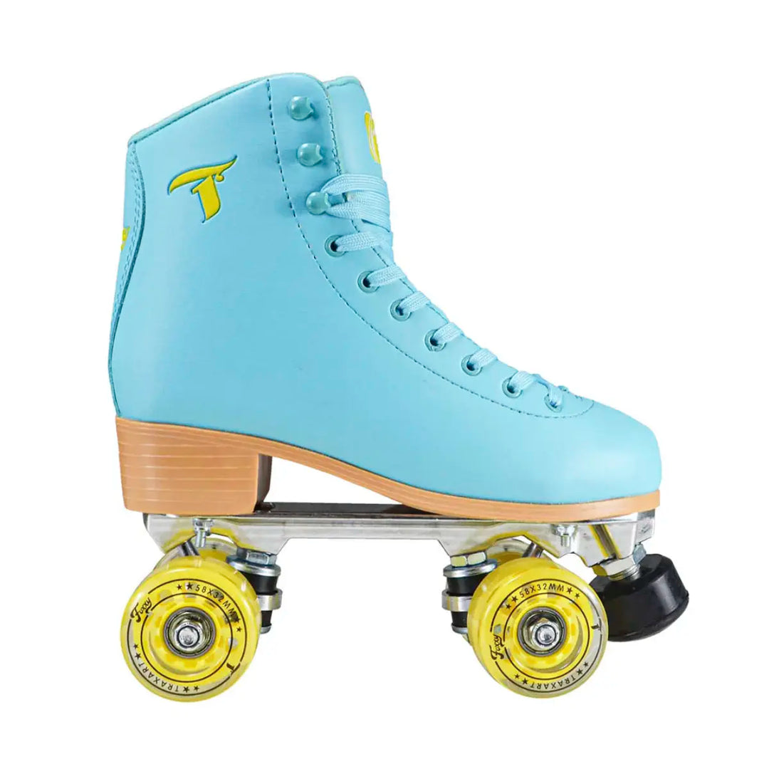Patins Quad Traxart Foxxy Azul - 58mm X 32mm Abec-5