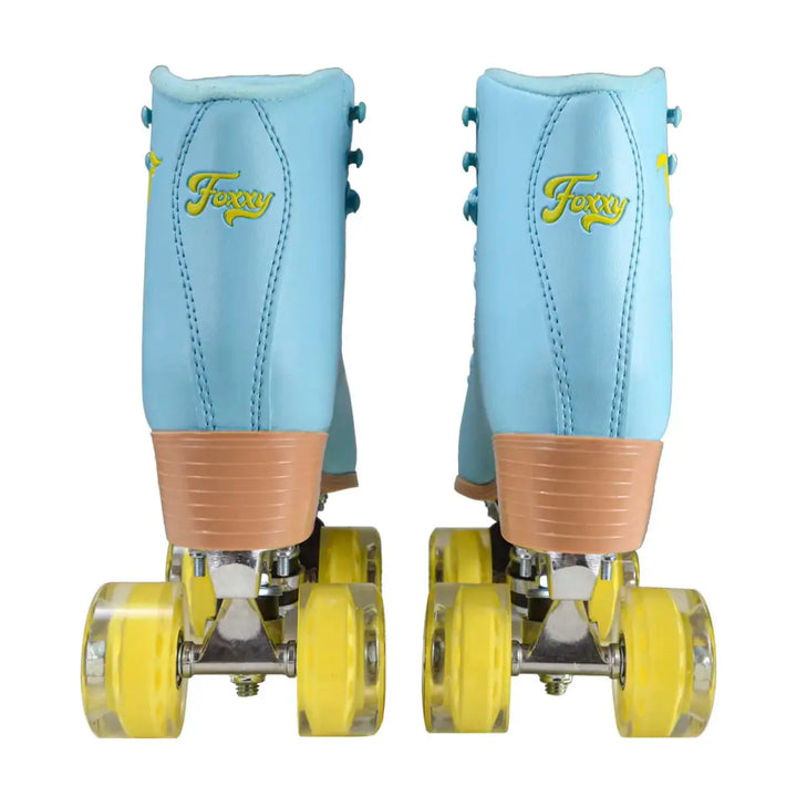 Patins Quad Traxart Foxxy Azul - 58mm X 32mm Abec-5