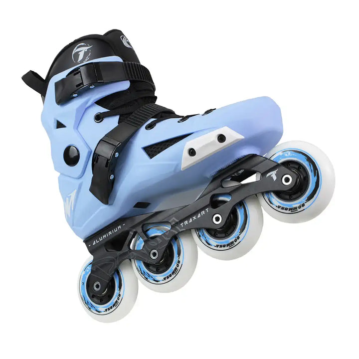 Patins Inline Traxart Revolt Azul Roller Profissional