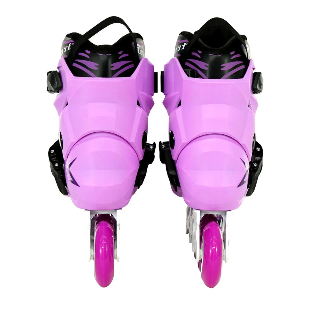 Patins Inline Traxart Revolt Lilás Roller Profissional