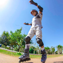 Kit de Proteção Traxart SSE-613 - Patins, Skate, Patinete, Bike Fitness