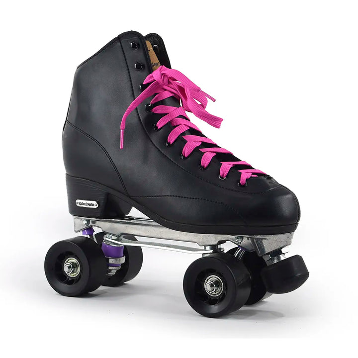 Patins Quad Tradicional Roller Derby Black com Chassi de Alumínio Abec7 - Tamanho 41