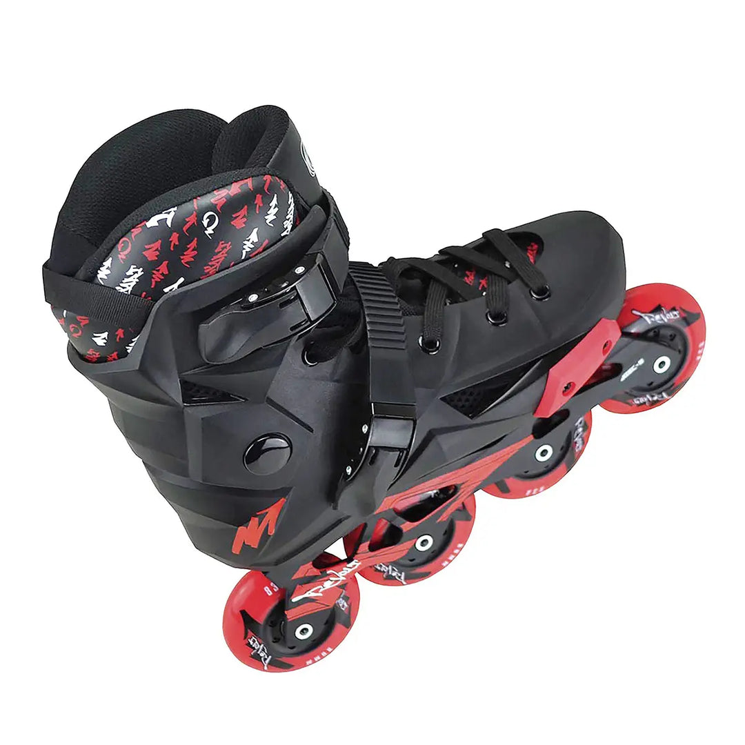 Patins Inline Traxart Revolt Preto Roller Profissional