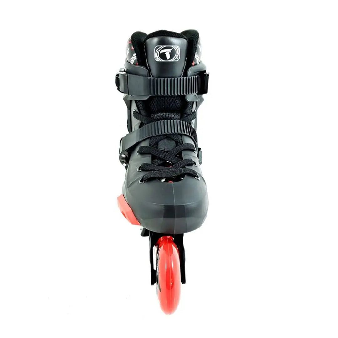Patins Inline Traxart Revolt Preto Roller Profissional