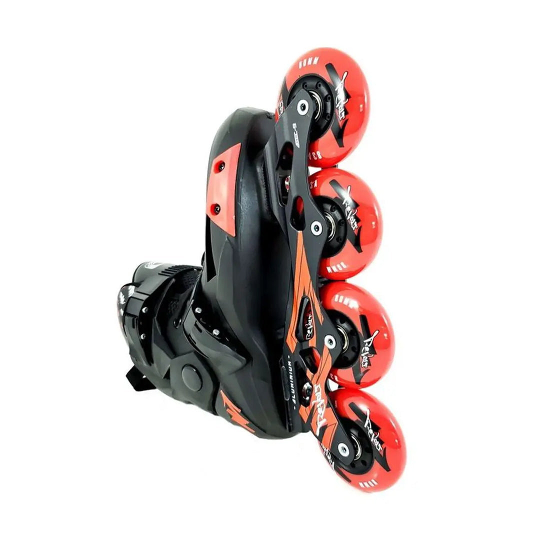 Patins Inline Traxart Revolt Preto Roller Profissional