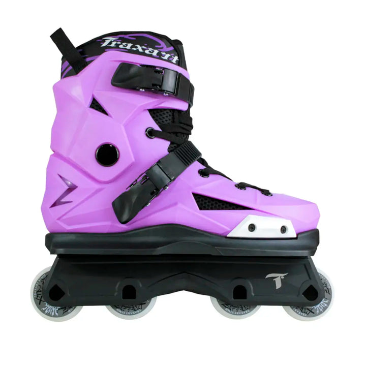 Patins Aggressive TRAXART Revolt Lilas - 57mm Abec-9 Cromo