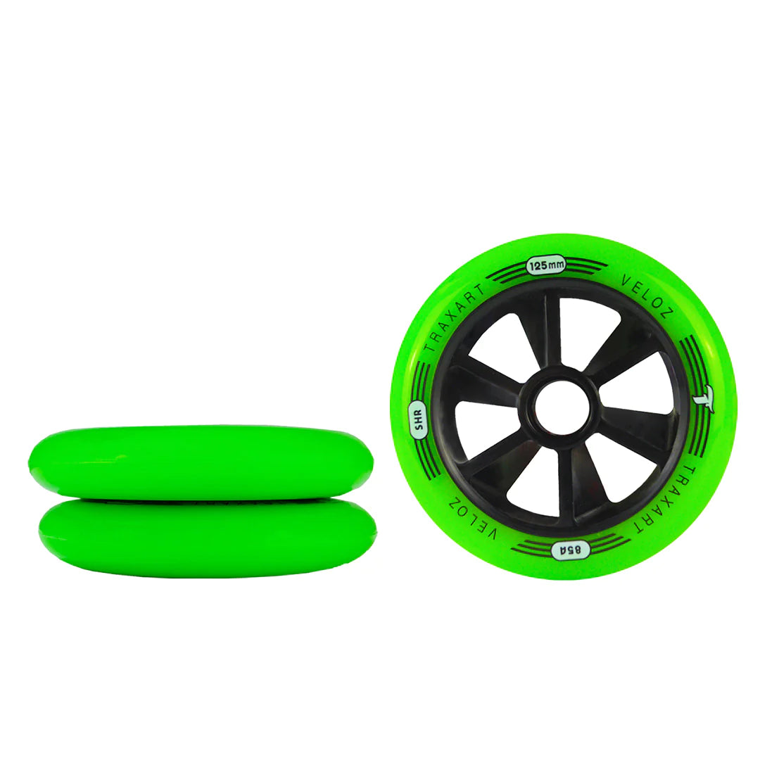 JUEGO RUEDAS TRAXART SUPER SPEED FREESTYLE 125MM/88AA SHR 6un 