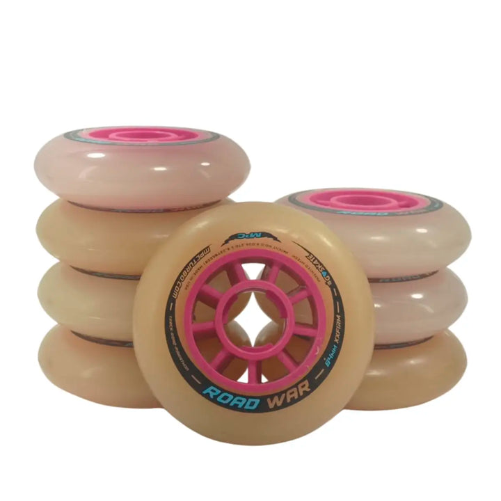 Roda MPC Road War 84mm 85a Premium Rosa mostruário 8 Unidades