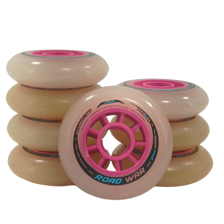Roda MPC Road War 84mm 85a Premium Rosa mostruário 8 Unidades