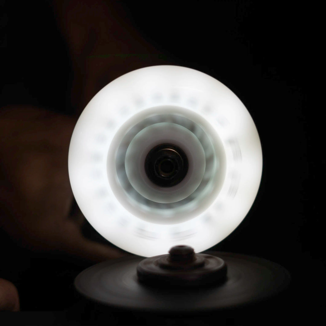 6 Rodas Led Creme Inline 100mm 90A
