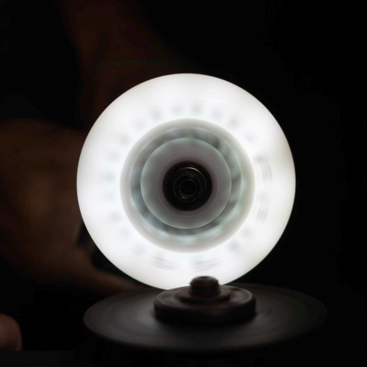 6 Rodas Led Creme Inline 100mm 90A