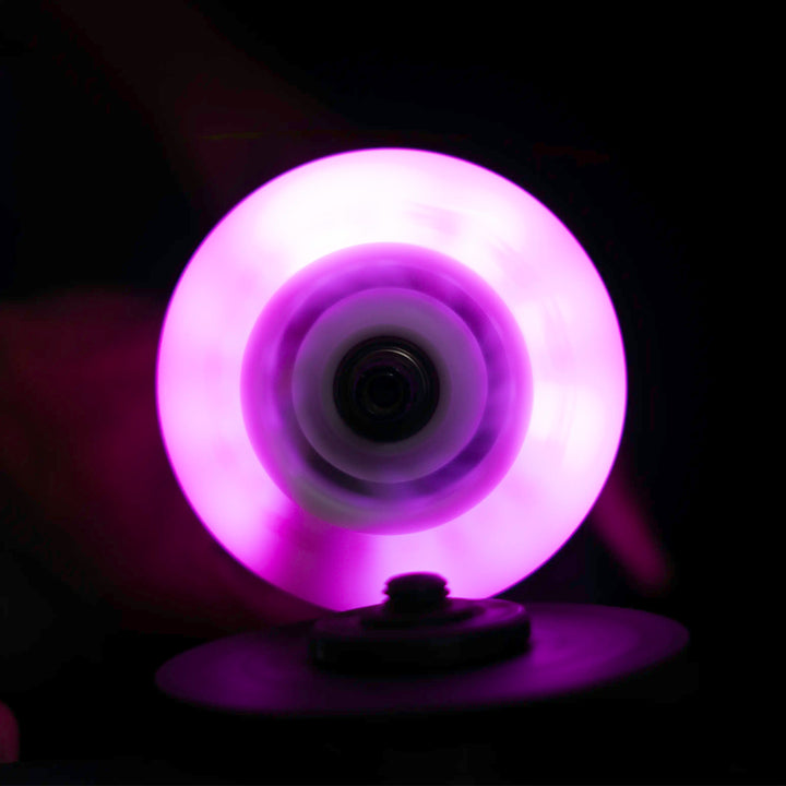 6 Rodas Led Creme Inline 100mm 90A
