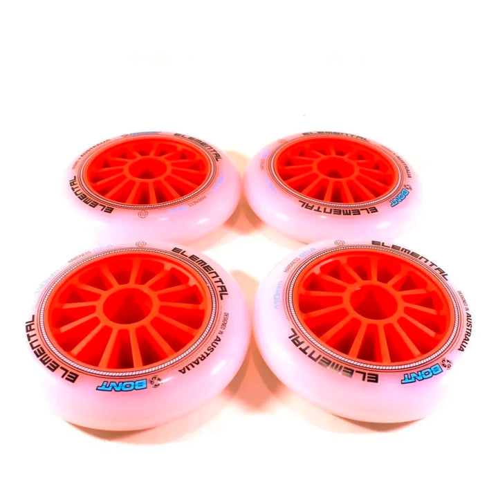 Rodas Bont Para Patins Speed 110mm 85a Alto Desenpenho 6un