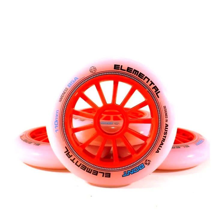 Rodas Bont Para Patins Speed 110mm 85a Alto Desenpenho 6un