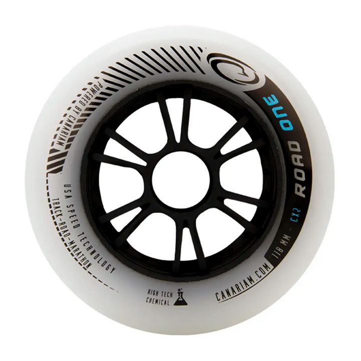 Rodas Canariam Road One Cinza 110mm/86a CX2 6 Unidades