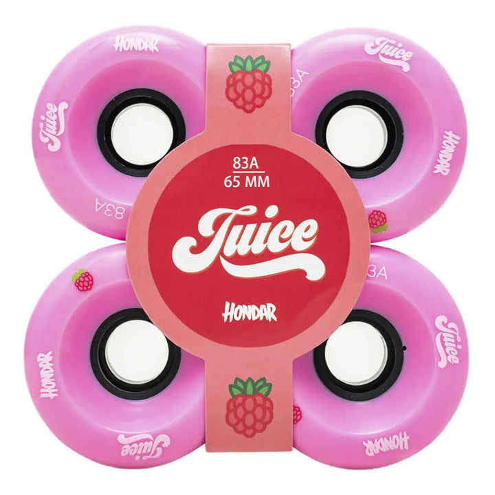 Hondar Longboard Skateboard Wheels 65mm 83a Pink