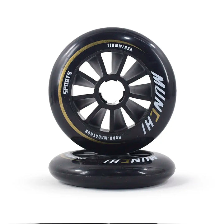 Jogo de 6 rodas Munchi 110mm 85a