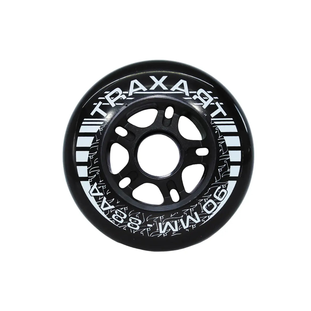 8 Rodas 90mm 88AA Traxart Para Patins Freestyle Urban