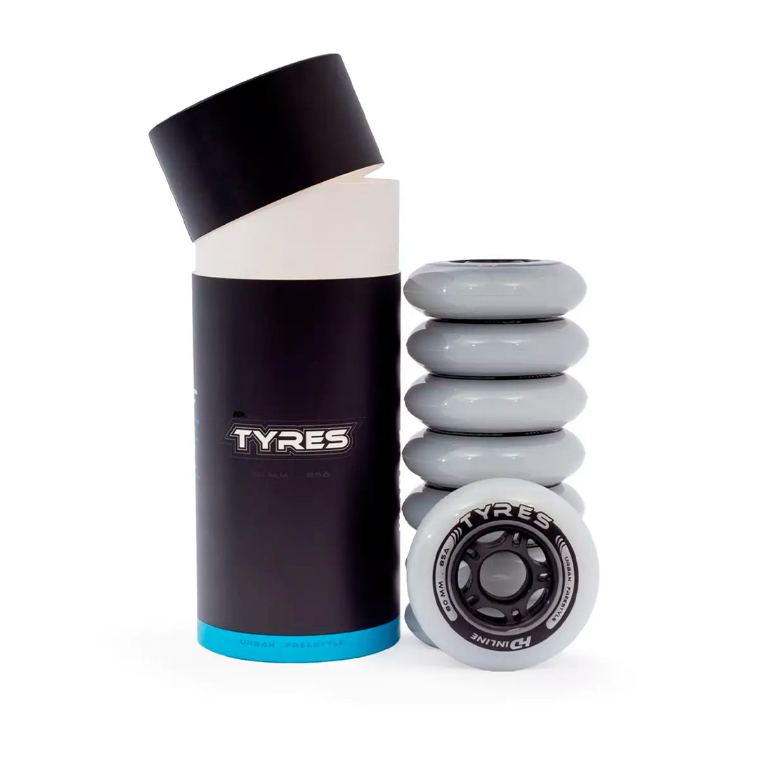 Jogo de 8 Rodas Hd Inline 80mm 85a Tyres Technology