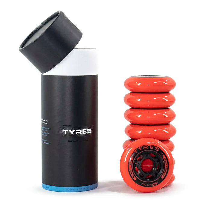 Jogo de 8 Rodas Hd Inline 80mm 85a Tyres Technology