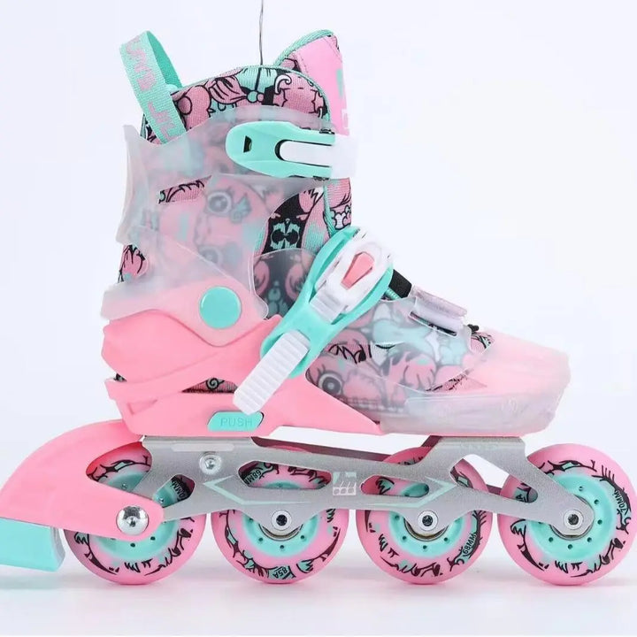 Traxart Children's Skates Adjustable X-Light With LED Abec-9