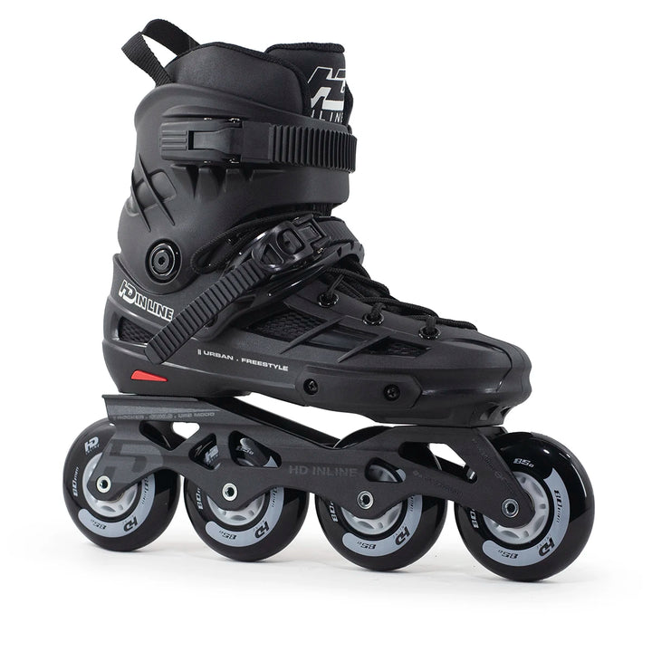 Patins HD inline Skull 2.5 80mm Abec-9 Urbano Preto