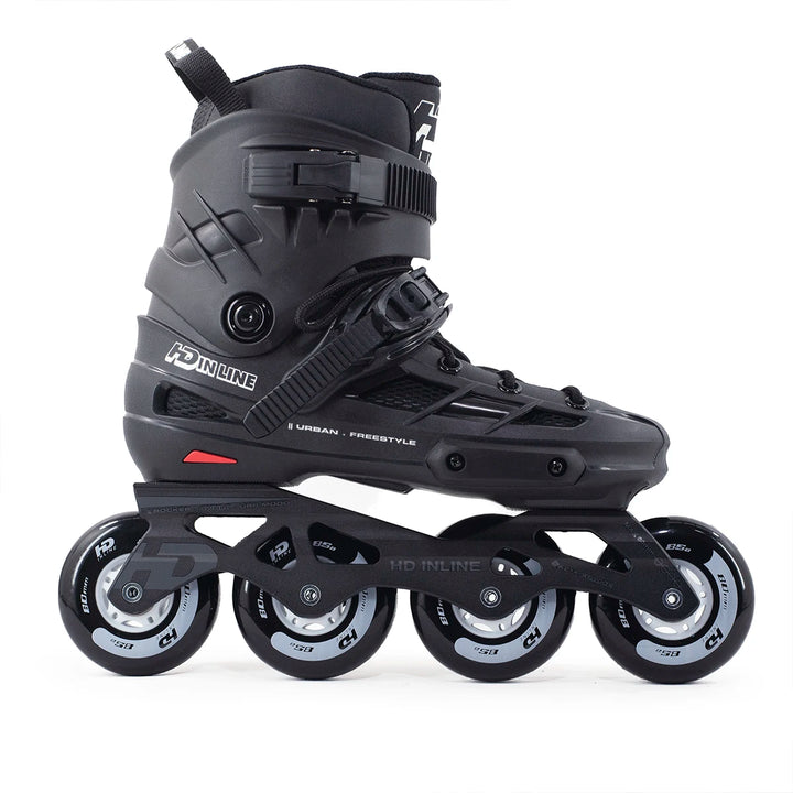 Patins HD inline Skull 2.5 80mm Abec-9 Urbano Preto