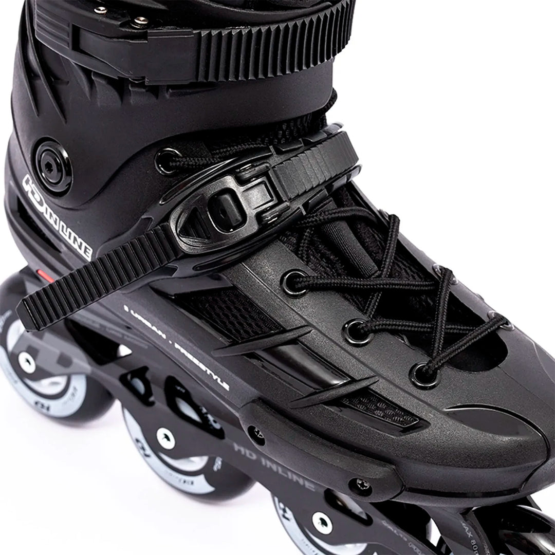 Patins HD inline Skull 2.5 80mm Abec-9 Urbano Preto