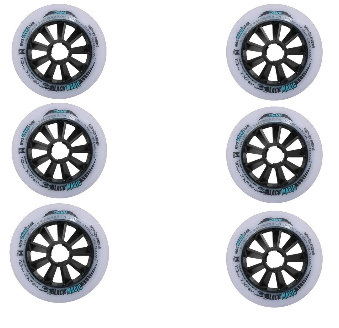 Rodas Premium MPC Black Magic 110mm XXFirm M-TECH 6un