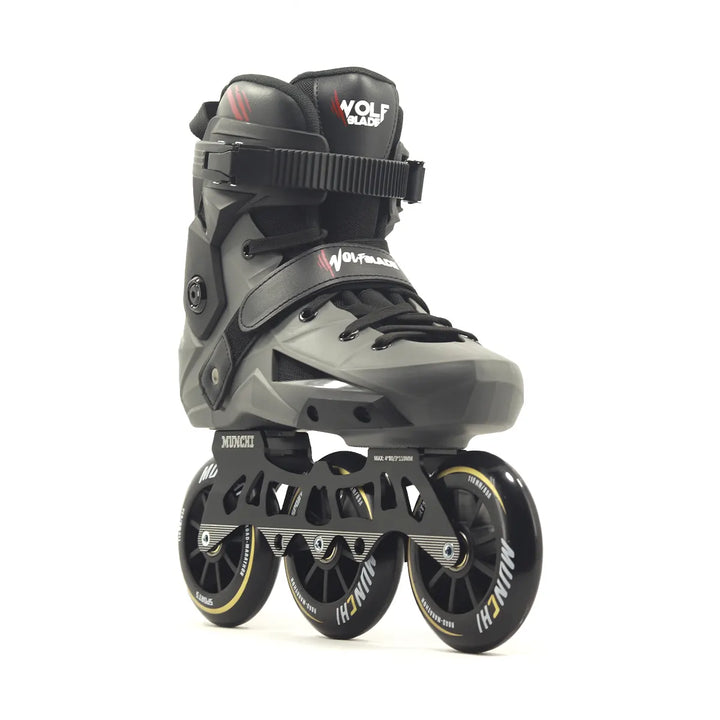 Patins Inline Freestyle Wolf Blade - 110mm ABEC-9 Base Híbrida