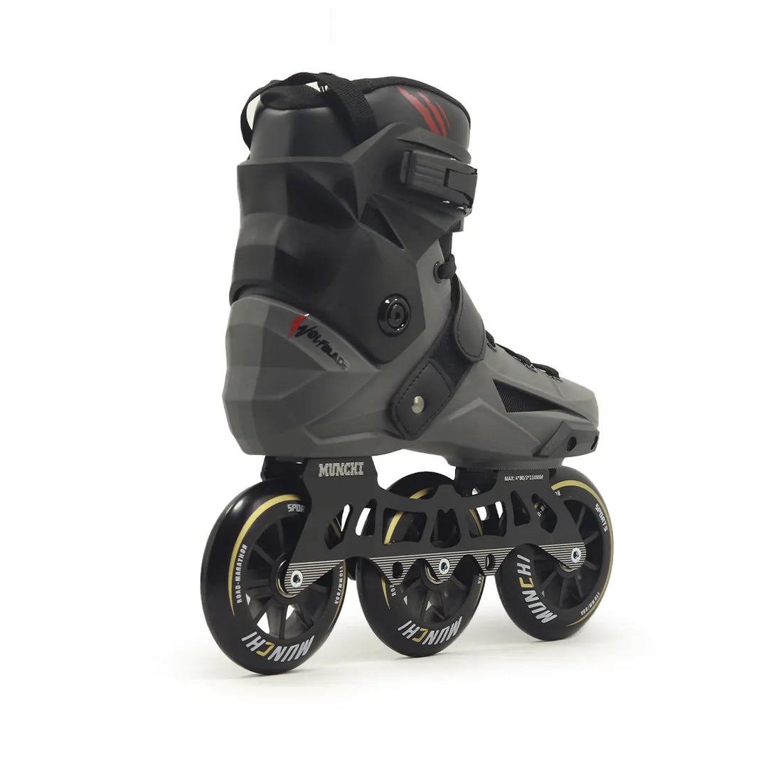 Patins Inline Freestyle Wolf Blade - 110mm ABEC-9 Base Híbrida