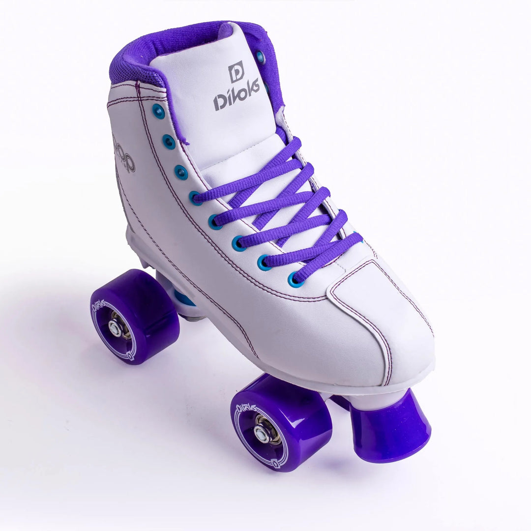 Patins Adulto Quad Tradicional Retro Pop Star Roxo Divoks