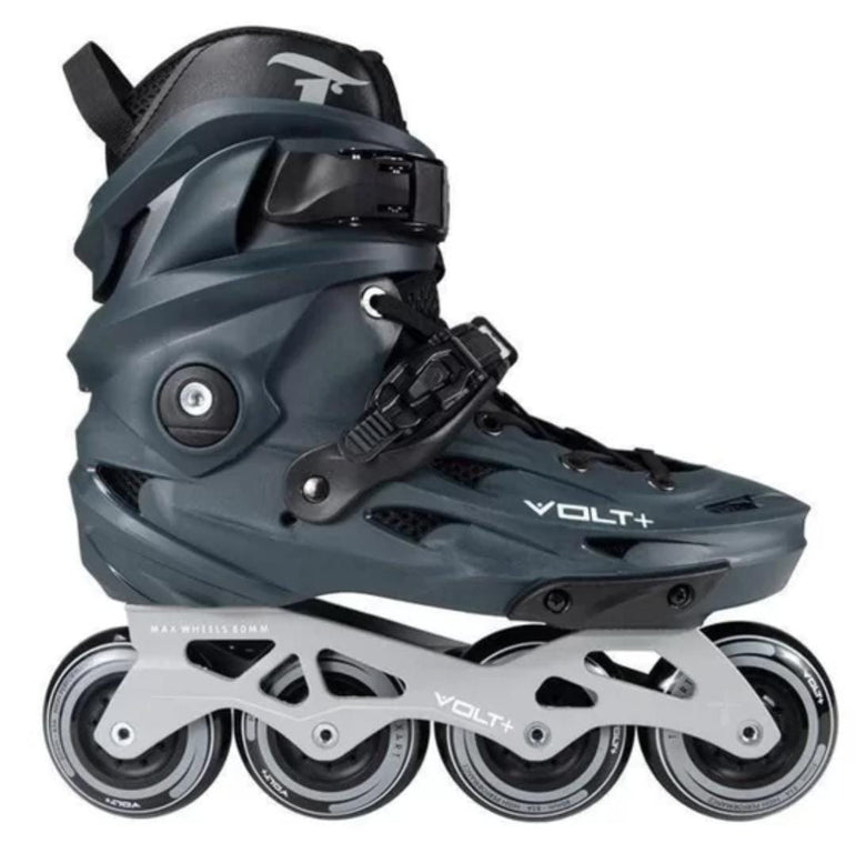 PATINS INLINE FREESTYLE TRAXART VOLT + GRAFITE - 80MM ABEC-9