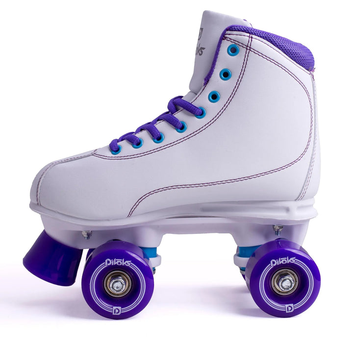 Patins Adulto Quad Tradicional Retro Pop Star Roxo Divoks