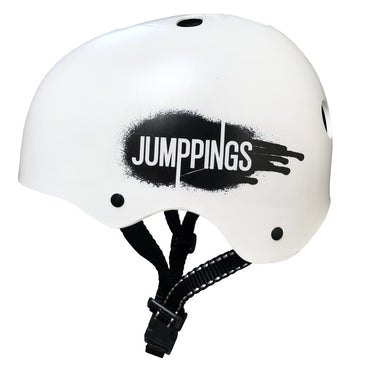White Jumping Helmet