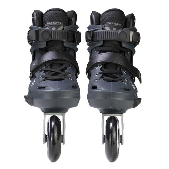 PATINS INLINE FREESTYLE TRAXART VOLT + GRAFITE - 80MM ABEC-9