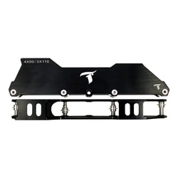 Base Híbrida Traxart solid 3x110mm Ou 4x90mm Ideal P/ Wizard