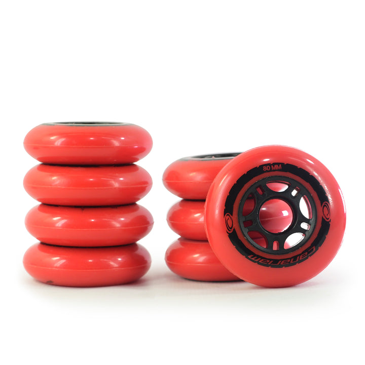 8 Canariam Wheels 80mm 85a Professional Urban Skates Various Colors