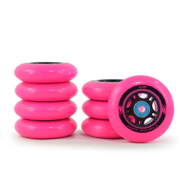 8 Canariam Mate 84mm 85a Professional Wheels + ABEC11 Pro Canariam Urban Skates Bearings
