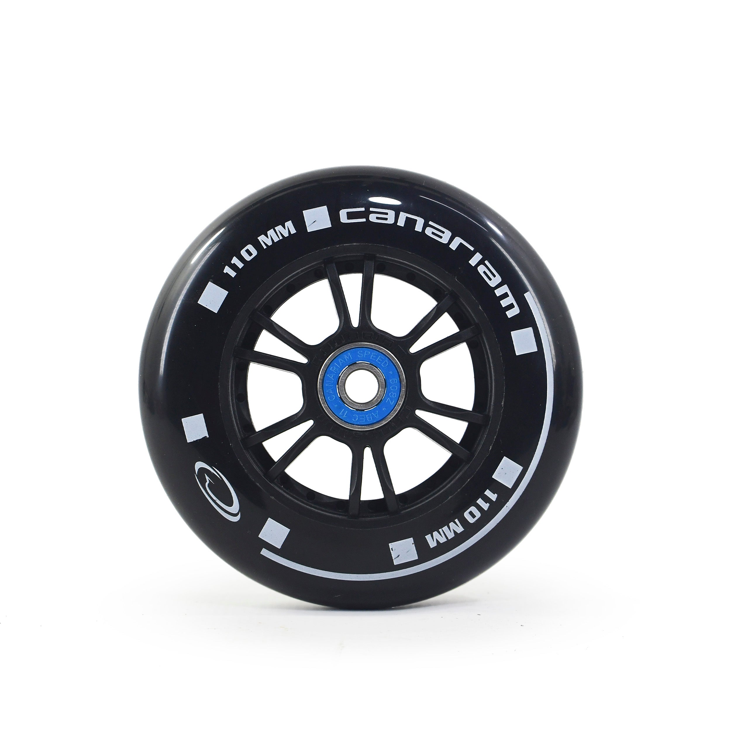 Canariam X-Slide Wheel 110mm 85a BLACK UNIT w/ Abec11 Bearings Canariam Urban Skates